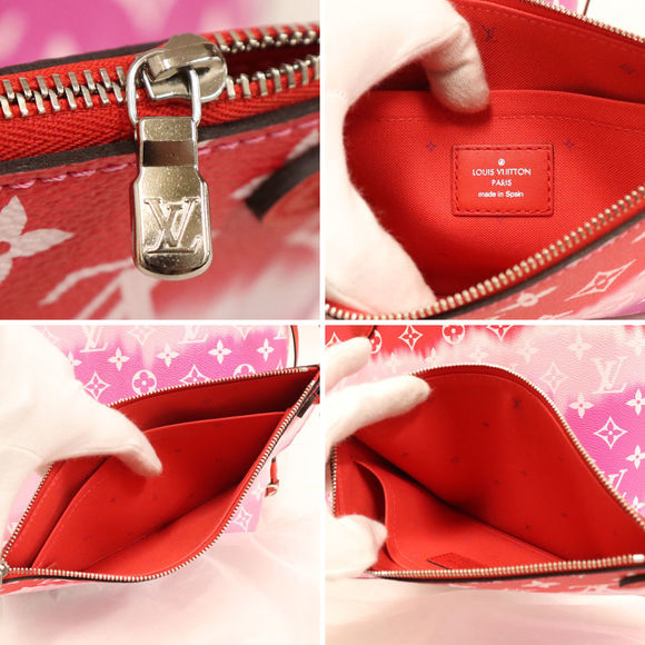 Louis Vuitton LV Escale Neverfull MM Rouge - Picture 8 of 10